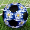 Leicester City Football Indoor Soccer Ball Colorful Machine Stitched PVC Size 5 Team Training Competition Ready Durable High-Bounce Cool Sports Gift