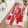 Flannel Kitchen Mat Cristiano Ronaldo Soft Area Rug Non Slip Floor Carpet Home Decoration