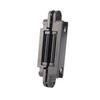 Door Hinges Adjustable 180 Degrees Opening Angle 3D Folding Door Hinge with Hex Wrench Screws for