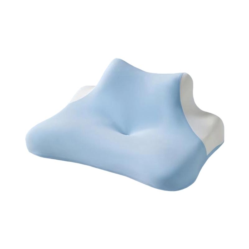 Ergonomic 3 In 1 Cotton Support Designed For Sleeping Backrest And Foot Pad