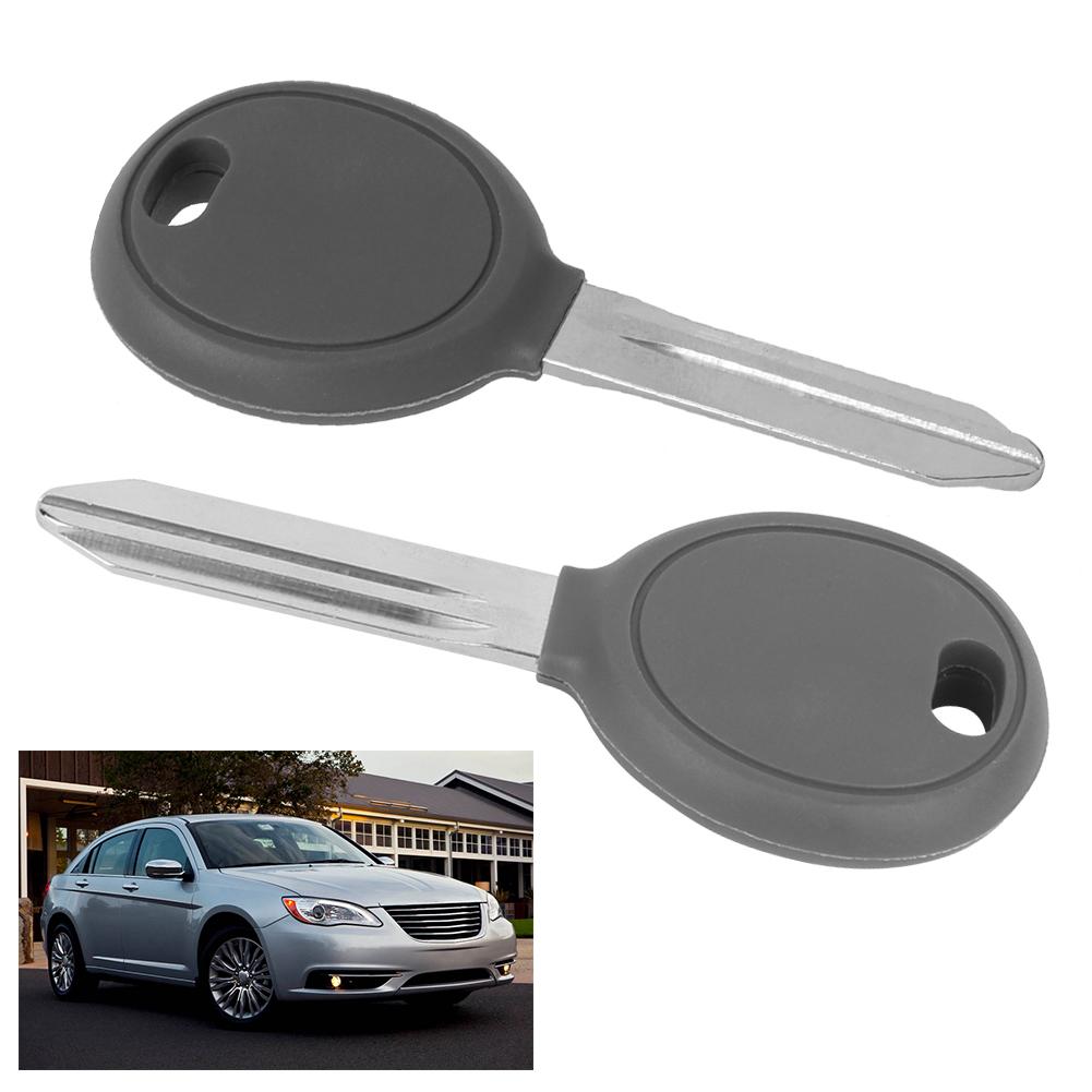 2 Stück Transponder Zündung Autoschlüssel mit 46 Keramikchip passend für Chrysler