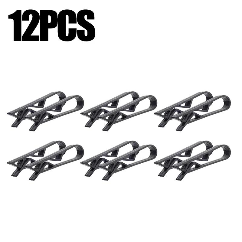 50/2Pcs Waste Bin Fixed Clip Kitchen Snack Bags Sealing Clamp Trash Garbage Bag Clips Anti-Slip Holder Household Storage Tools