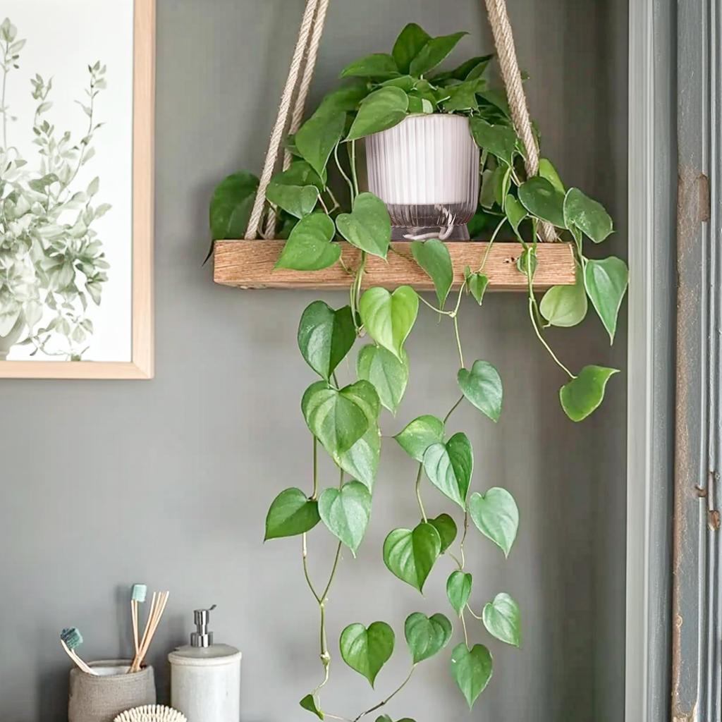 T4U 16cm Watering Set of Houseplant Watering Pot with Watering Perfect for Indoor and Outdoor Potted and Flowers Planter, Plastic, 4, Pots, Stylish,