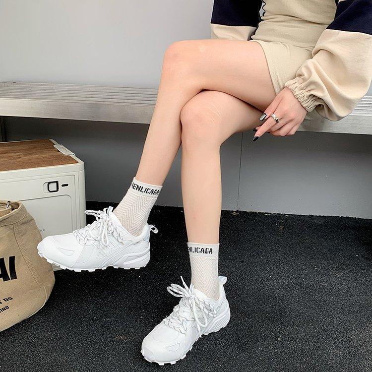 Retro leather German training shoes women's 2025 spring and summer new breathable mesh breathable flat bottom lace-up casual shoes hiking shoes