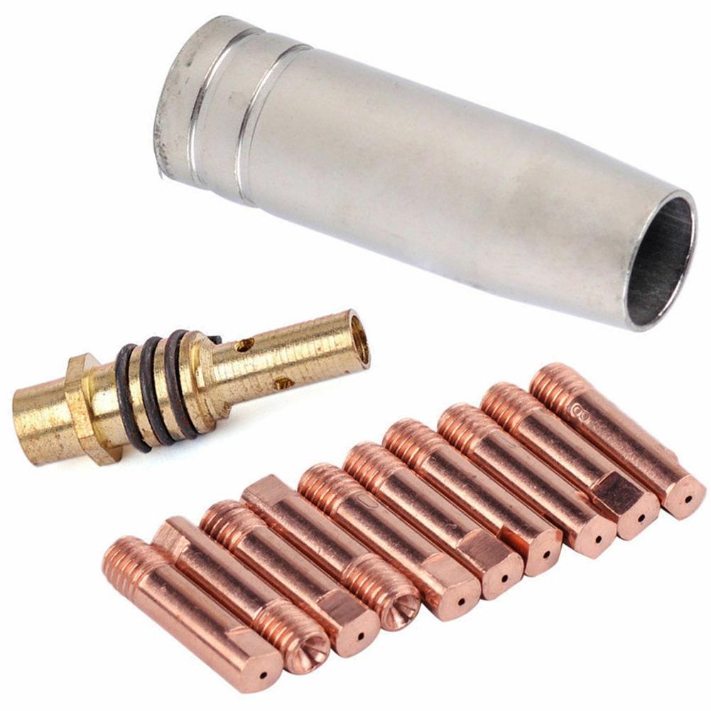 Puntas de contacto para soldadura con soporte de boquilla Boquilla protectora