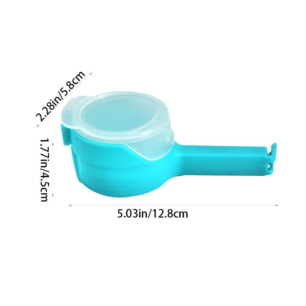 Preservation Sealing Food Storage Bag Fresh Keeping with Lid Snack Clamp Sealer Food Saver Bag Clip