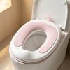 Plastic Children's Toilet Seat Cushion Crown Hanging Groove Portable Potty Seat Cushion  On-the-Go