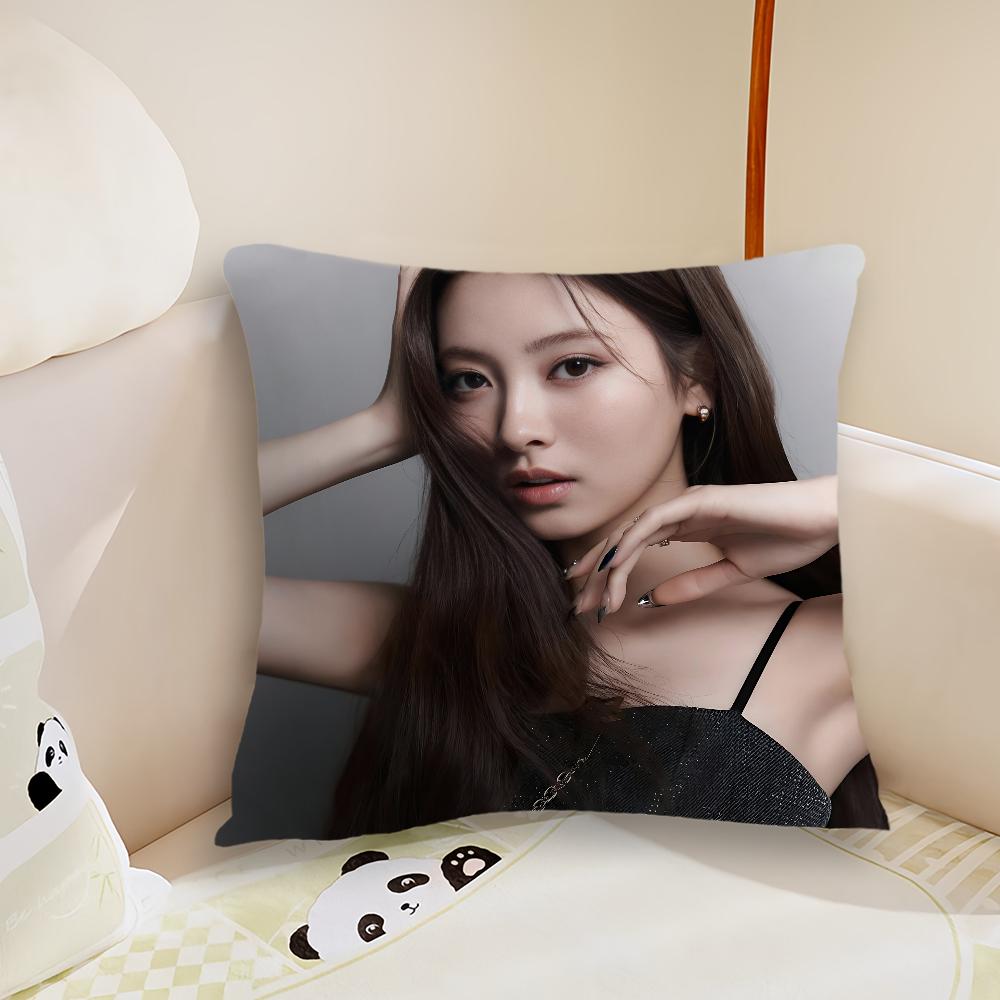 Kpop Fată M-MEOVV Anna husă de pernă Pernă Cameră Dormitor Tablie Sofă Living Spătar Perna pentru Somn