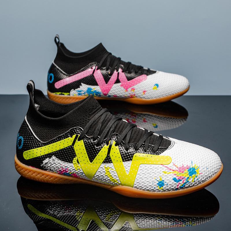 Football Shoes Male and Female Students Youth Futsal Indoor Lawn Training Sneakers