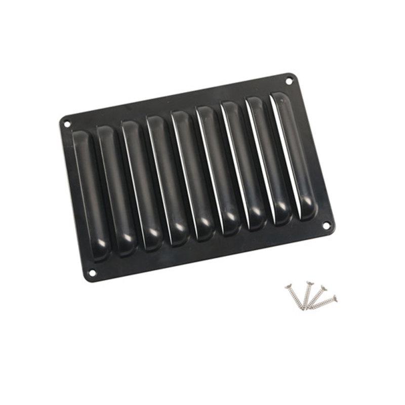 

High-quality Rv Grille Vent/vent Panel With Screws Waterproof Durable Good Stability General чорний