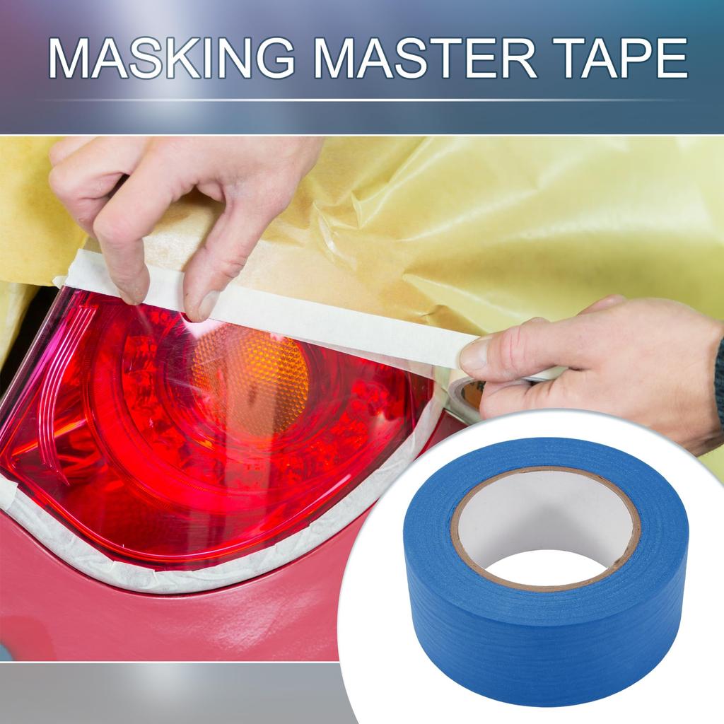 A ABSOPRO Painter's Tape Easy Removal 5cm x 55m Masking Master Tape Blue
