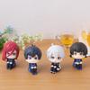 10cm Blue Lock Look Up Q Version Isagi Yoichi Bachira Meguru Chigiri Hyoma Nagi Seishiro PVC Action Figure Figure Toys Kids Presents