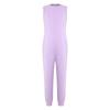 Unisex Aangepaste Kleding Effen Kleur Ronde Hals Mouwloos Volledig Lichaam Jumpsuit Speciale Behoeften Kostuum