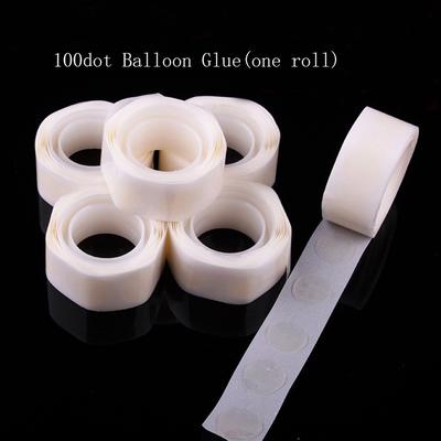 Rollenkleber, 100 superklebrige, doppelseitige Gummiklebstoffe, Ballon-Hochzeitsdekoration