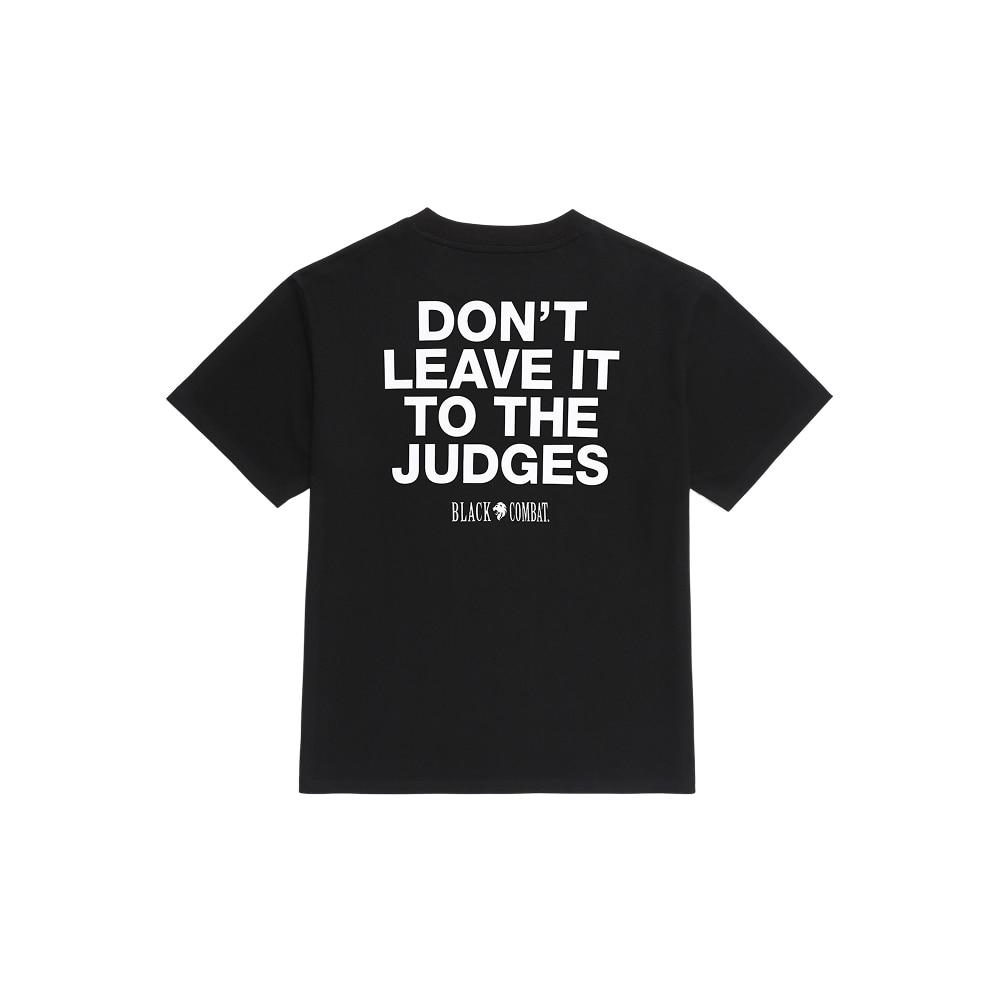 BLACKCOMBAT Judges Lettering Tee (Black)