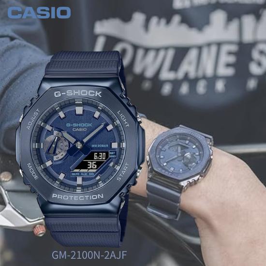 

Мужские часы CASIO G-SHOCK GM-2100N-2AJF Синие | С металлическим покрытием | Защита Carbon Core | Веб-лимитированная модель | Оригинальный продукт из Японии тёмно-синий