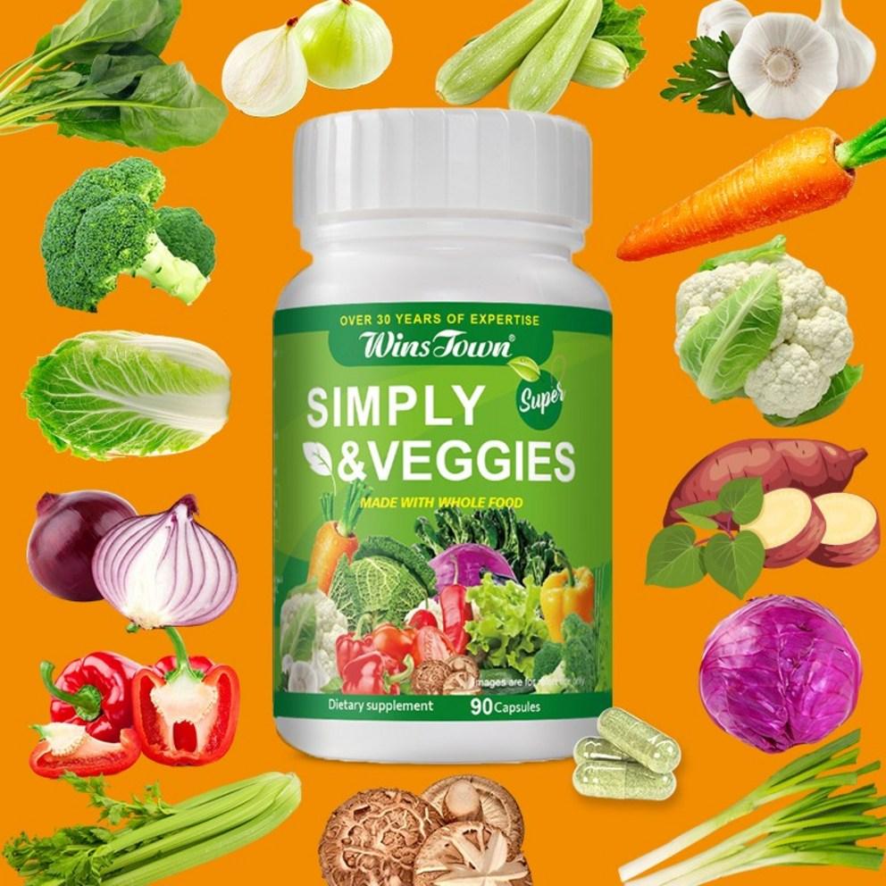 

Salad Candy Vegetable Tablets - Immunity & Gut Health (90ct)