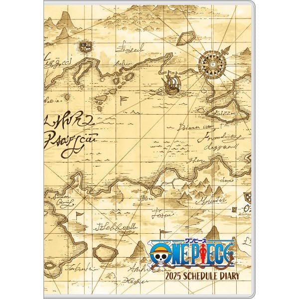 

Ensky One Piece 2025 Starting December Planner, 2024, Monthly, b6, EDF-19
