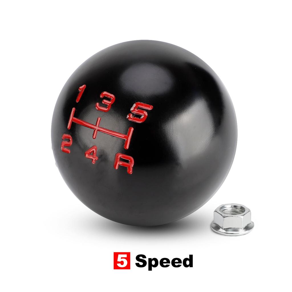 Aluminum 5/6 Speed JDM Ball Shape Shift Gear Knob M10*1.5 For Honda Fit Civic City FD2 FN2 EP3 TYPE R DC2 DC5 AP1 AP2 S2000 F20C
