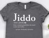 Jiddo Arabic Grandfather Shirt, Jiddo Shirts, Father's Day Shirts, Dad Gifts, Grandpa Gifts, Funny Birthday Gifts