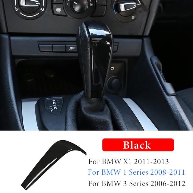 Kryt hlavy radiacej páky, nálepka s ozdobnou lištou, pre BMW 1 3 Series x1E48 E61E64 E65 E85 E86 E83 E53 E81 E82 E87 E90 E91 E92