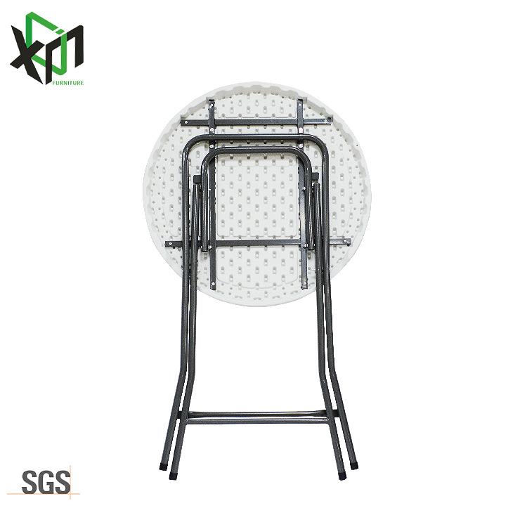 Compact Folding Round Table and Chair Set - Portable for Indoor and Outdoor Dining