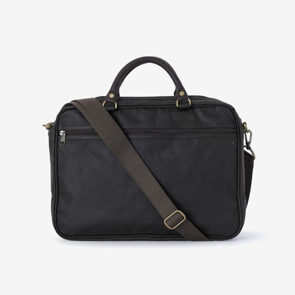 Barbour Uba0004 Ol71 Cartella in Pelle Cerata Cartella Cartella