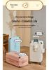 Women's Lightweight Travel Suitcase - Five-Wheel, 24"/28" Options, Large Capacity, Corner Protectors