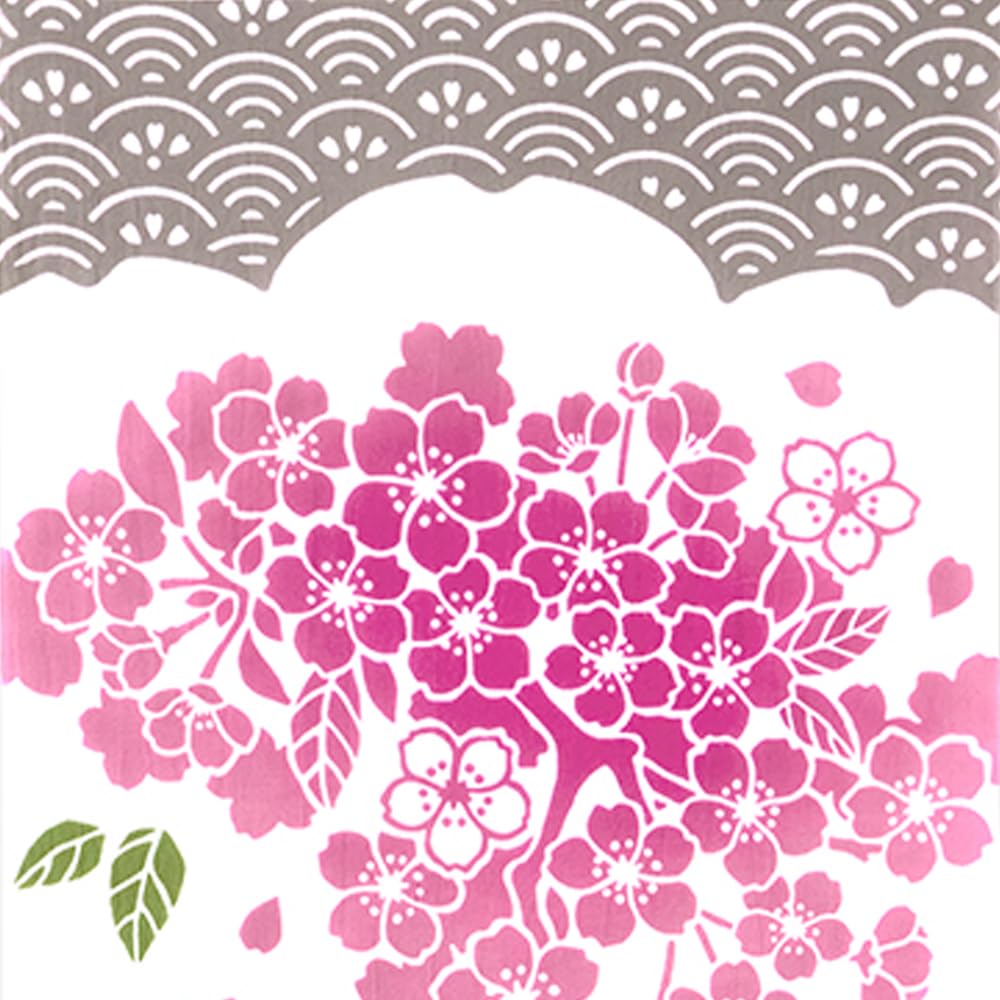 JIKAN STYLE Tenugui Hand Made in Souvenir for Traditional Cherry Sakuragawa Castle Cherry Cherry 35 x Ships via 50305 50306 Cherry Towels, Stylish,