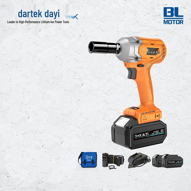 

DaYi 310Nm Cordless Brushless Impact Wrench CN plug (adapter included)