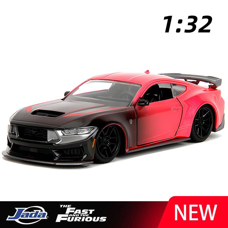 

JADA 1:32 MUSTANG DARK HORSE 2024 Alloy Car Diecasts & Toy Vehicles Car Model Miniature Scale Model Car For Children
