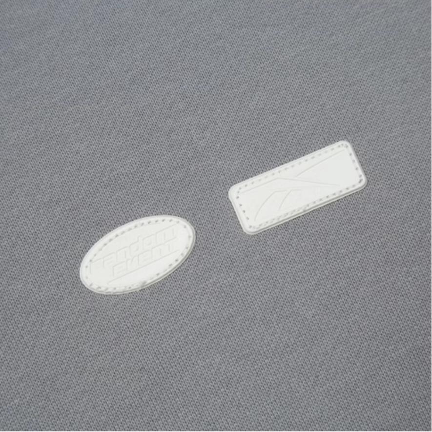 Reebok X Randomevent Solid Color Crew Neck Sweatshirt Unisex Tops Gray HD0306