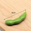 Realistic Reusable Green Bean Model Play Toy for Children's Amusement and