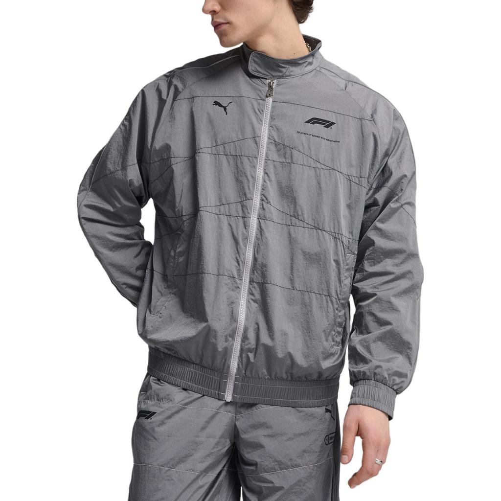 PUMA Comfortable Windproof Casual Skin-Friendly Jacket Men jackets Gray 630134-11