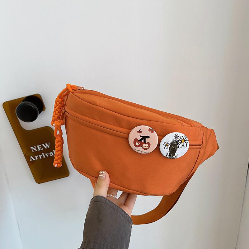 Tooling Women's Breast Bag Trend Simple Shoulder Messenger Bag Leisure Sports Versatile Dumpling Bag Portable