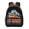 Ilia Topuria El Matador UFC Student Backpack School Bag Hiking Travel Daypack for Boys Girls Fashion Bookbag Shoulder Bags