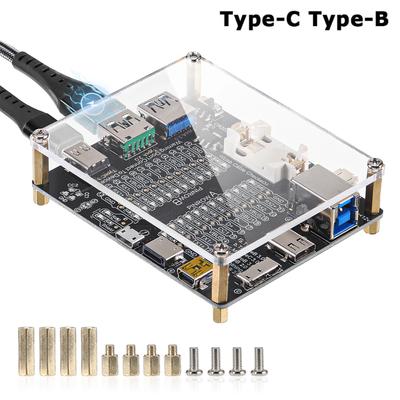 Testador de Cabo USB Tipo-C Tipo-B Placa de Teste de Interruptor de Curto-Circuito Micro Detecção de Anomalia de Cabo de Dados Para Placa de Teste iOS Android