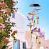 Solar Wind Chime Hanging Ribbon Led Can Change Multiple Colors