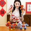 Chinese Zodiac Horse Plush Toy With Soft Short Plush For Lunar New Year Gift