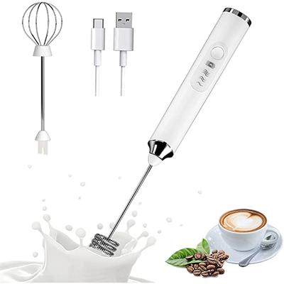 Mousseur à lait électrique portatif fouet batteur à oeufs mélangeur à café Rechargeable USB mélangeur à lait domestique mélangeur mousseur mélangeur alimentaire