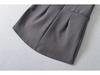 Korean High Waist Pencil Skirt – Autumn Slimming Hip-hugging Style with Belt
