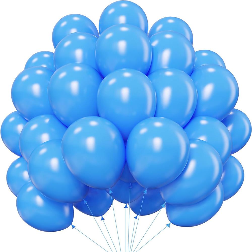 10/20/30/50pcs 10/12inch Blue Balloon Hot Pink Pastel Purple Balloons Baby Shower Globos Decor Birthday Party Wedding Decoration