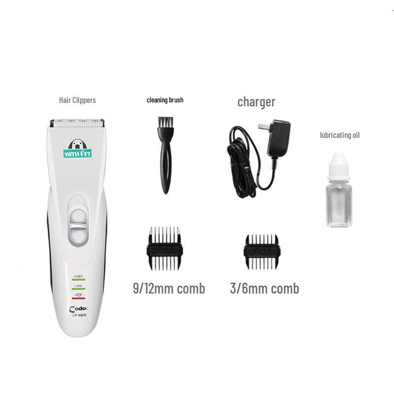 KedeShi CP6800 Pet Electric Hair Clipper Trimmer Groomer for Dogs and Cats