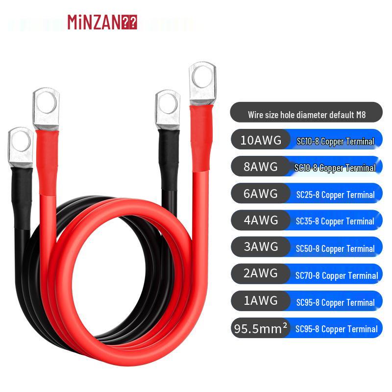 Extra Soft Silicone Wire for Car Battery Connection, Available in 16/25/50/75 Square with Pure Copper.