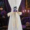 Halloween Home Decor Accessories Curtain Tiebacks Funny Witch Hat Pumpkin Ghost Cartoon Window Straps Three-dimensional Treatments Lightweight