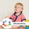 8Pcs Educational Music Toy for Toddlers Children Gift Desk Bells for Kids 8 Notes Colorful Hand Bells Set