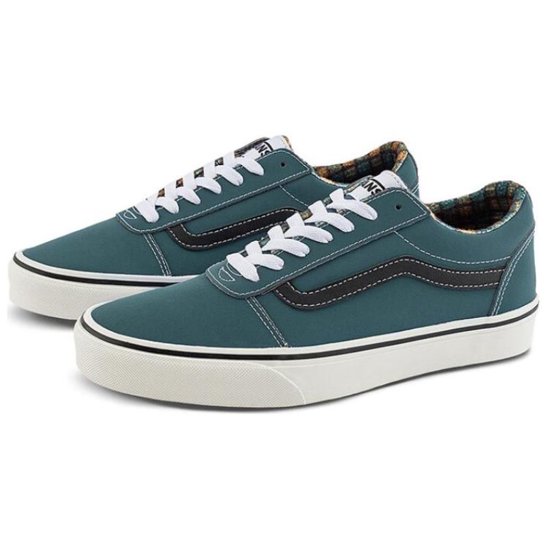 Vans Ward Low Top Skateboard Shoes Men's Blue Sneakers VN000CXWY6Z