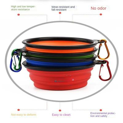 Dog Bowls For Travel,Dog Portable Water Bowl For Dogs Cats Pet Foldable Feeding Watering Dish For Traveling Camping Walking350ML