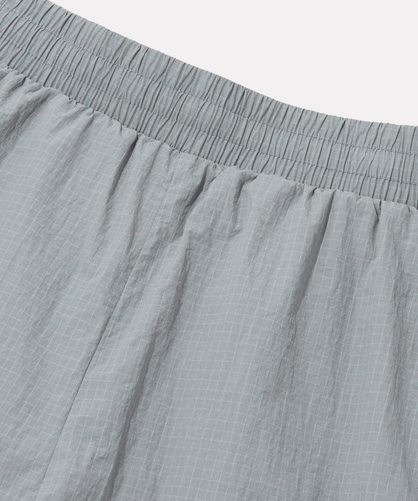 REEBOK Grid Pattern Performance Shorts - Grey