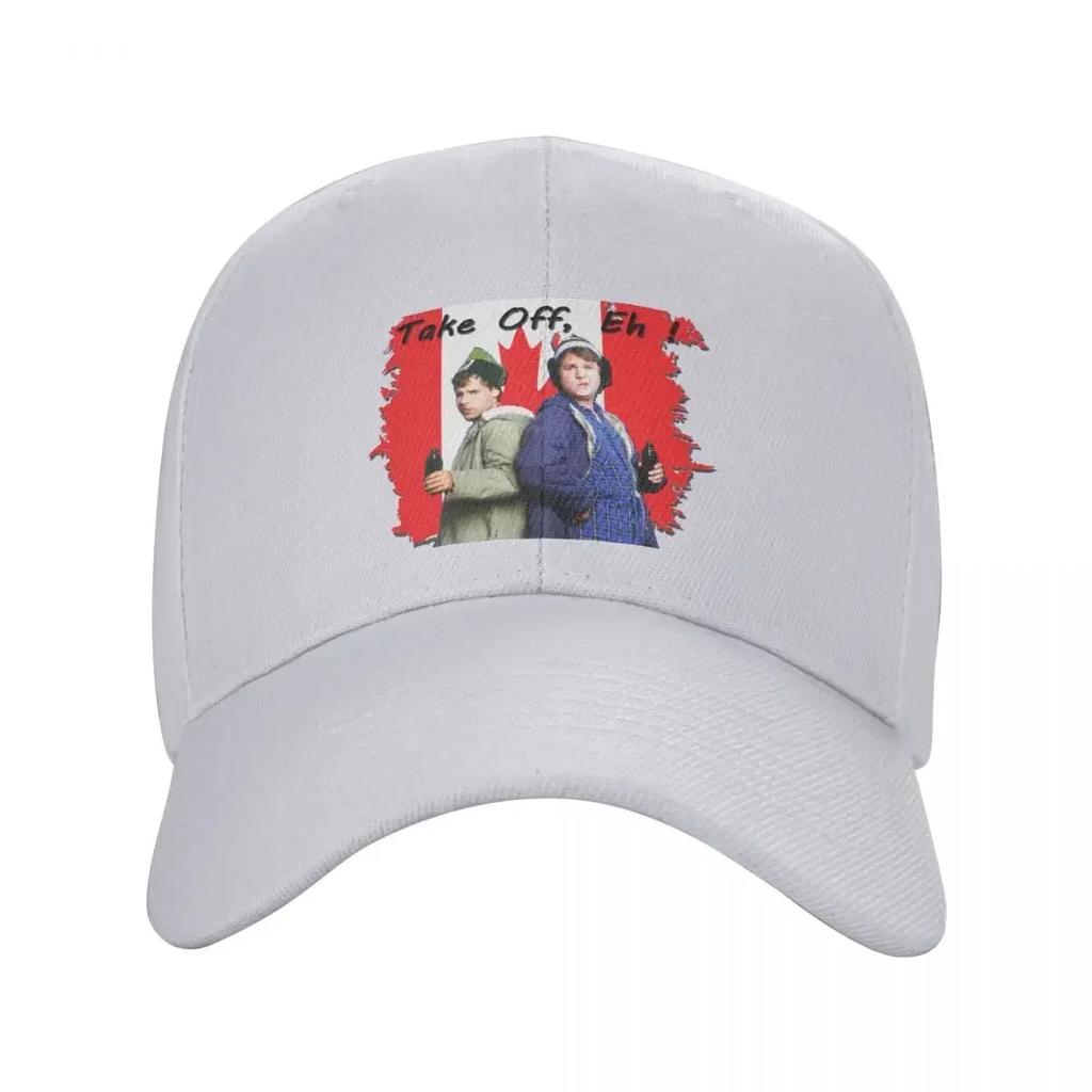 Bob And Doug McKenzie Take Off Eh! - Vintage Canadian Comedy SCTV Baseball Cap Beach Bag Sun Cap Woman Men's